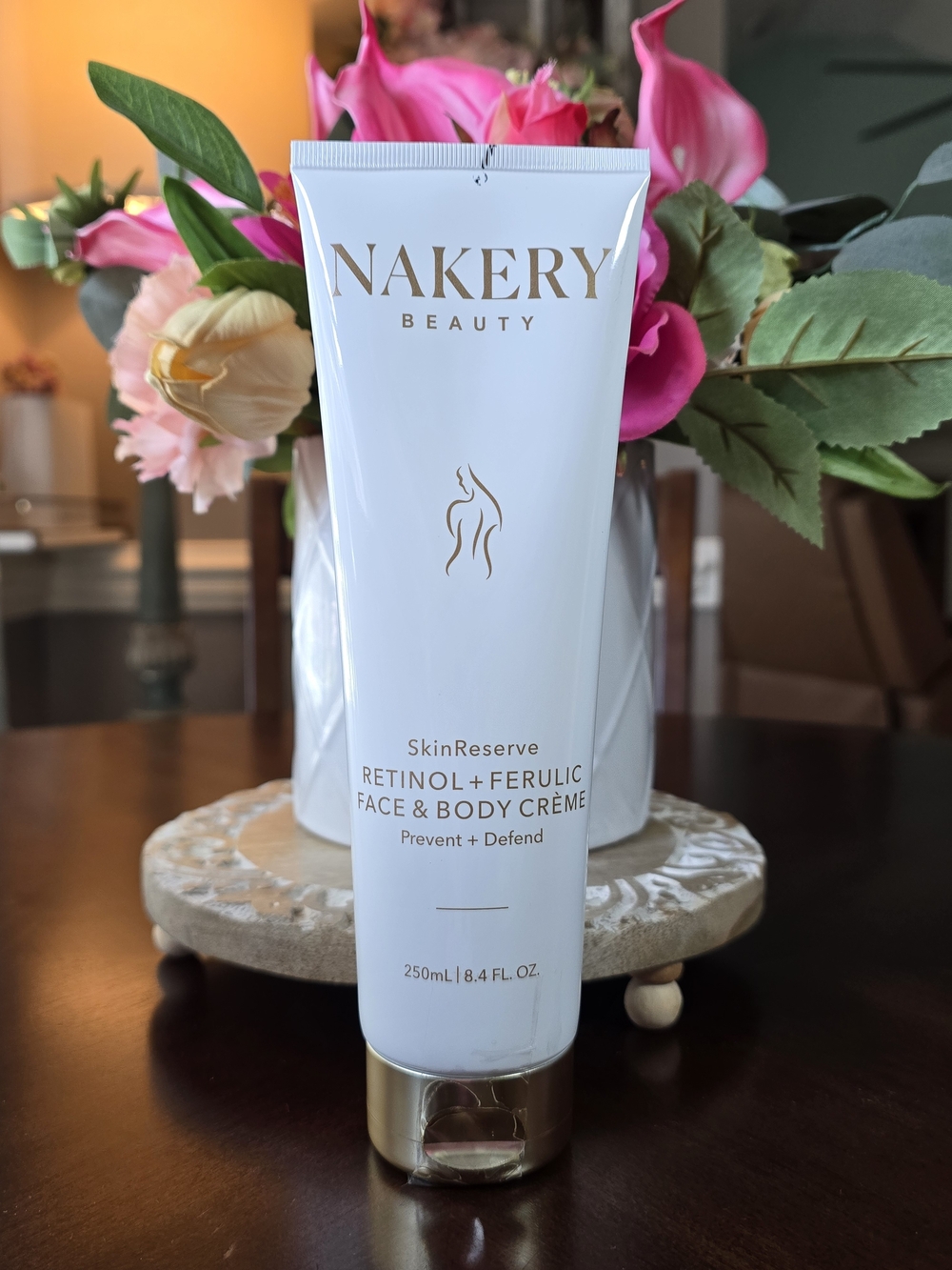NAKERY Beauty SkinReserve Retinol + Ferulic Face & Body Crème 8.4fl oz